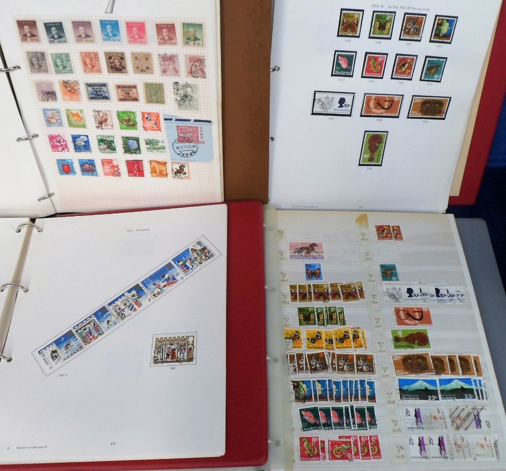 Stamps, collection of New Zealand stamps including miniature sheets mint and used, cylinder - Image 2 of 2