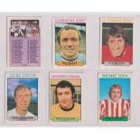Trade cards, A&BC Gum, Footballers (Did You Know, 110-219) (set, 110 cards) (checklist with one