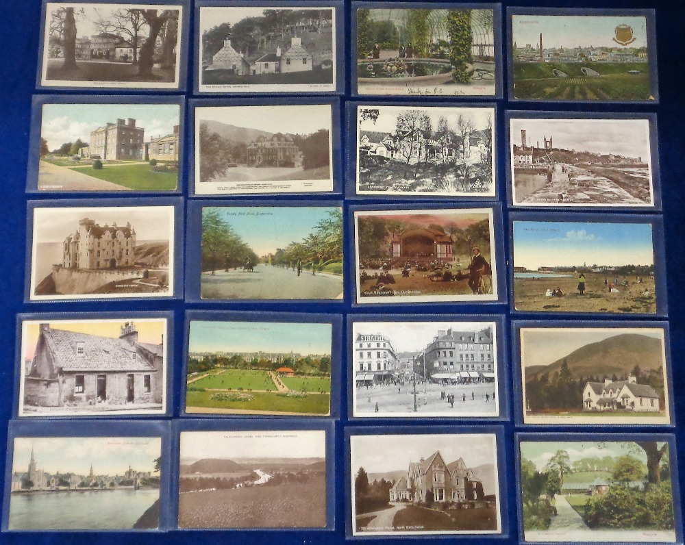 Postcards, a collection of approx. 400 sleeved cards of Scotland, with street scenes, scenic - Image 3 of 3