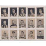 Cigarette cards, Phillips, Footballers (All Address, Pinnace) nos 1401-1500, (complete run of all