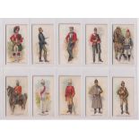 Cigarette cards, USA, ATC, Military Uniforms B (set, 25 cards) (two with slight back damage, rest