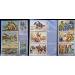 Trade cards, Werner & Mertz, (Erdal-Kwak), 3 albums containing a comprehensive collection of sets,