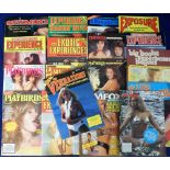 Glamour magazines, a collection of 18 small style magazines, 1980's onwards, various titles inc.