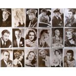 Postcards, Cinema, Picturegoers, a collection of 25 cards inc. Buster Keaton, Jean Harlow, Harold