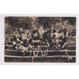 Postcard, USA, Baseball, RP, showing unidentified college team (unused, vg) (1)