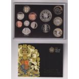 Coins, GB, Royal Mint 2009 Proof Coin set in original box, includes scarce Kew Gardens 50p.