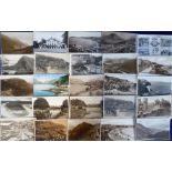 Postcards, Wales, a collection of approx. 200 cards RP's & printed, various locations inc.