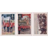 Postcards, Military, a set of 6 cards of the King's Own Royal Lancaster Regiment (4th Foot)