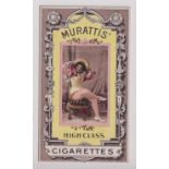 Cigarette card, Muratti, Beauties, CHOAB, plain back, 'P' size, type card, ref H21 picture no 30 (