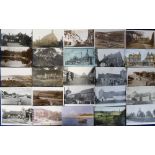 Postcards, Sussex, a collection of approx. 128 mainly printed cards with many churches published