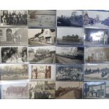 Postcards, a collection of approx. 47 RP social history cards with classroom and school groups,
