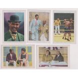 Trade cards, Spain, Chocolate Amatller, Boxers, XL size, numbered 1-38 complete run, set? includes
