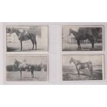 Cigarette cards, Australia, Horseracing, Dungay, Ralph & Co, Racehorses & Incidents, 4 cards,