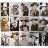 Postcards, Cinema, Picturegoers, a collection of 25 Western Stars inc. Hoot Gibson, Roy Rogers,