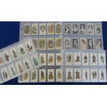 Cigarette cards, Carreras, 5 sets, Types of London (80 cards), Famous Women (27 cards),