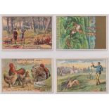 Trade cards, Spratt's, Dog & Poultry Feed, 8 large advertising cards, 2 with duplicated fronts but