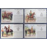 Postcards, Military, a selection 4 Gale & Polden published cards in the Yeomanry History &