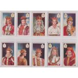 Cigarette cards, Singleton & Cole, Kings & Queens (13/40) Richard III, Edward VI, James II,