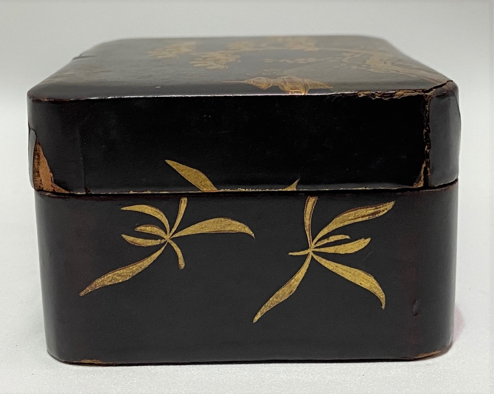 A 19th Century mother of pearl card case by H. Ling, Dorchester (AF) together with a rectangular - Image 6 of 9
