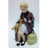 Royal Doulton figure 'The Girl Evacuee' HN3203 edition no. 8797/9500, with certificate.