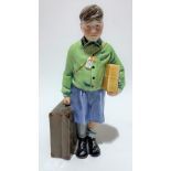 Royal Doulton figure 'The Boy Evacuee' HN3202 edition no. 6321/9500, with certificate.