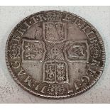 Queen Anne 1711 shilling.