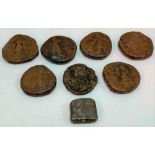 Collection of ancient foreign coins, to include Roman.