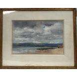W. THORNTON SHIELLS (Act. 1914-1946) A pair of watercolour beach scenes Each signed Each 32.5 x