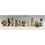 A collection of thirty one Beswick Beatrix Potter figures by F. Warne & Co Ltd, brown printed back