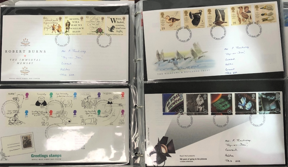 Four albums of Royal Mail First Day covers together with a 1970 Coinage of Great Britain decimal - Image 4 of 4