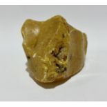 A large piece of raw amber, width 9.5cm, weight 21.9g approx