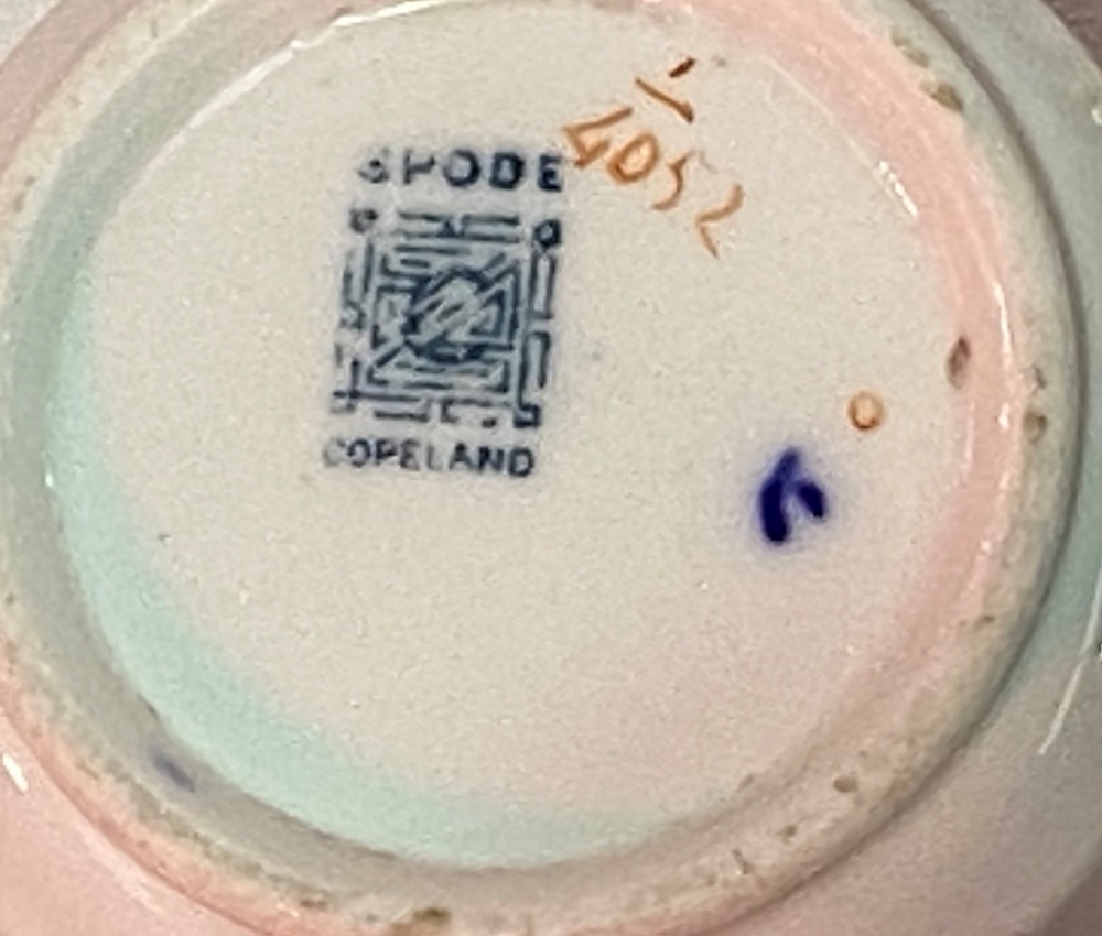 Copeland Spode Imari pattern set of five coffee can trios together with another coffee can and - Image 3 of 3