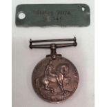 WWI 1914-1918 Great War Medal for Pilot Flight Officer awarded to P.Flt. Offr.J.R.F. Cheese. R.N.;