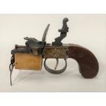 A Dunhill tinder pistol, pat. ap. 12731/45, reg. no. 794093, width 14.5cm