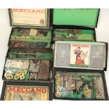 Boxed Meccano accessory outfits 1, 1A 2 and 3A (4)
