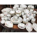 A large Royal Worcester 'Astley' pattern dinner set.