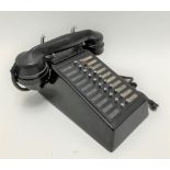 A vintage Bakelite switchboard telephone by G & C.