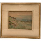 C.E. COOKE Pair of Dartmoor landscapes Watercolours Both signed and inscribed 21cm x 27cm