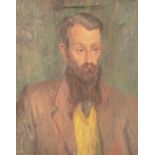 CONSTANCE ANNE PARKER (1921-2016) Portrait of a bearded gentleman Oil on canvas 49cm x 39cm