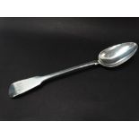A George IV silver Fiddle pattern basting spoon, maker TD, London 1825, length 29cm, weight 2.60oz