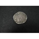 An Elizabeth I 1569 half groat silver coin mint mark coronet, weight 1.5g.