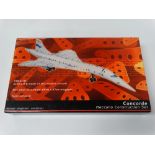 A Meccano Concorde construction set.