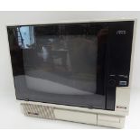 An early computer monitor by Kaga Denshi Company Ltd, model KS14P, circa 1983.
