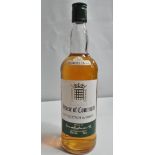 A bottle of House of Commons No.1 Scotch whisky by James Buchanan Company, Glasgow.