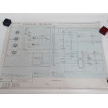 Concorde - Wiring diagram manual, an original schematic drawing for wing and intake deicing