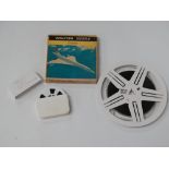 A Concorde 8mm film, together with two other 8mm films, one showing Concorde and Exmoor.