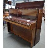 A mahogany cased Welmar upright piano, width 139cm.