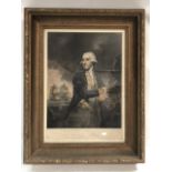 An 18th century hand coloured mezzotint after Sir Joshua Reynolds and engraved by J. Jones 'To The