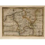 MAP - JOHN NORDEN - 'The Description Of Trig Hundred', hand coloured engraved map, 23.5 x 33.5cm.