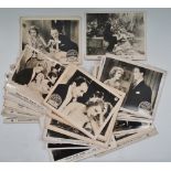 A collection of 1930s and 40s film promotional photographs, including Pathe, Paramount and British
